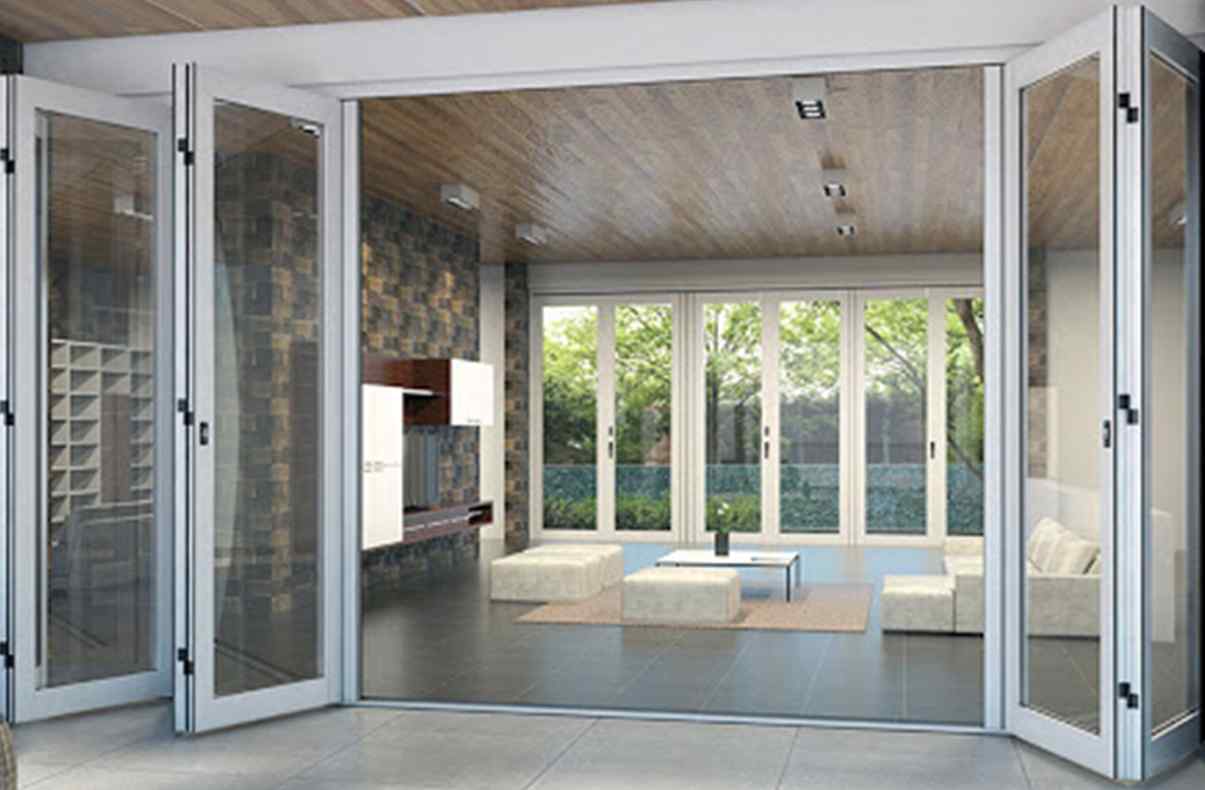 Bi Folding Door Models & Prices » Vision Art Aluminium