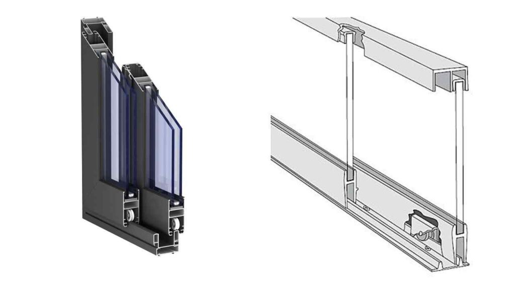 roller of aluminum sliding door