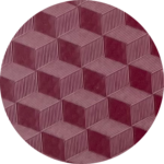 Claret Red 6060 3D fabric swatch