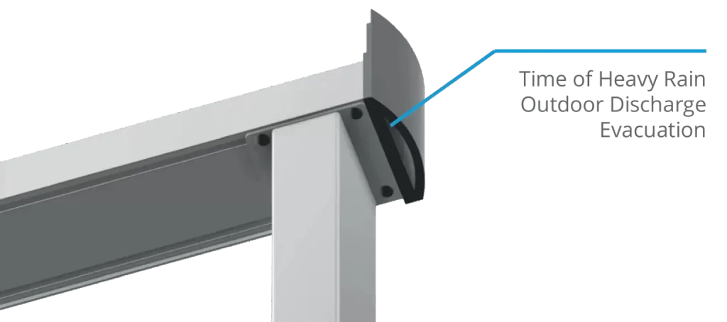 Reinforced pergola profile schematic 2
