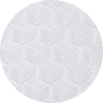 White 1010 3D fabric swatch