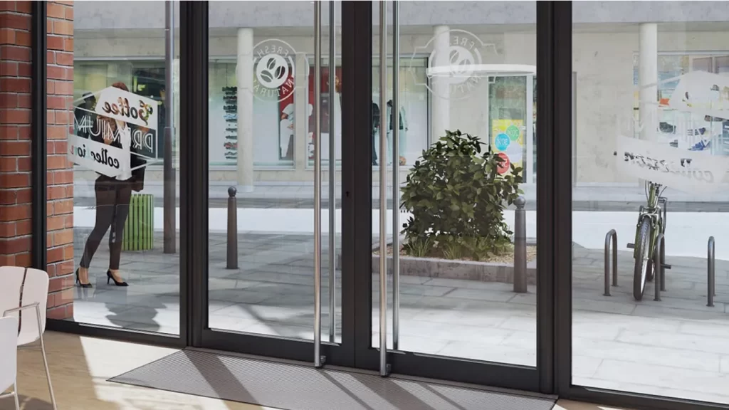 aluminium pivot door system 1