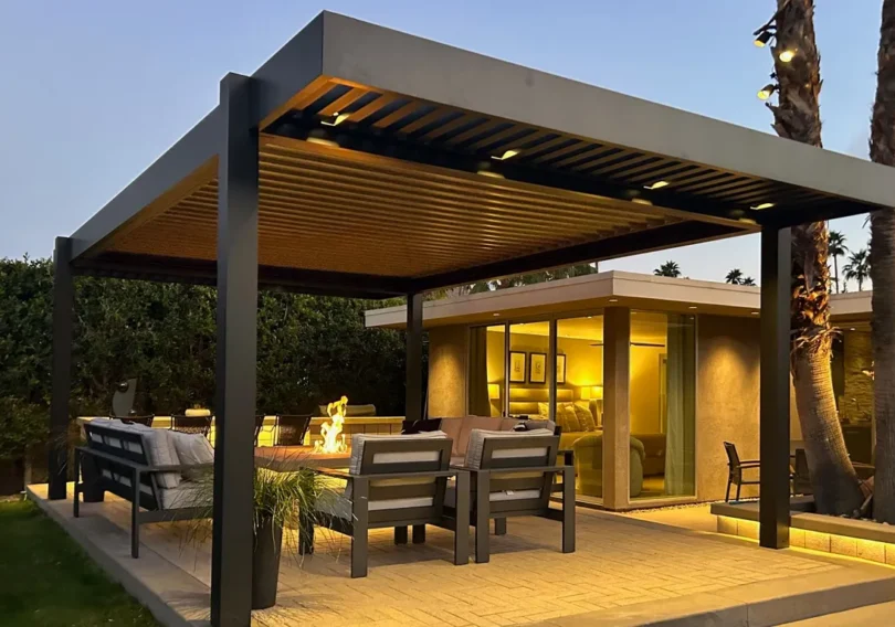 How Does Minimal Pergola Design Create Maximum Visual Impact?