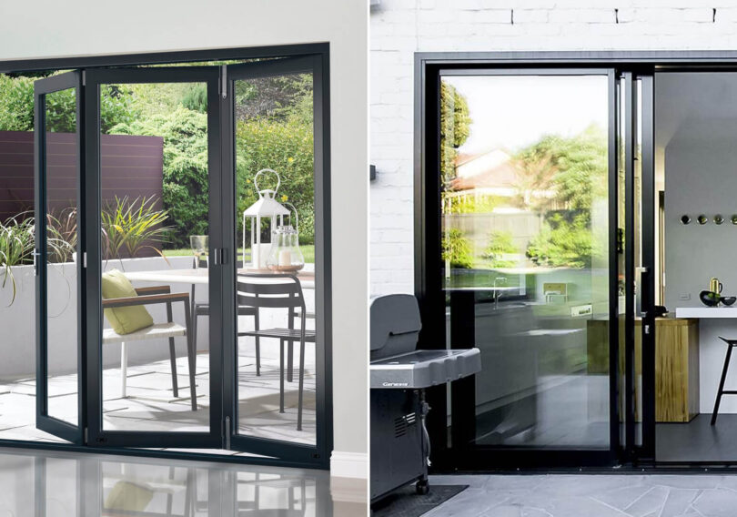 What’s the Difference Between Vision Art Aluminum’s Bi Fold Doors and the Sliding Glass Doors?