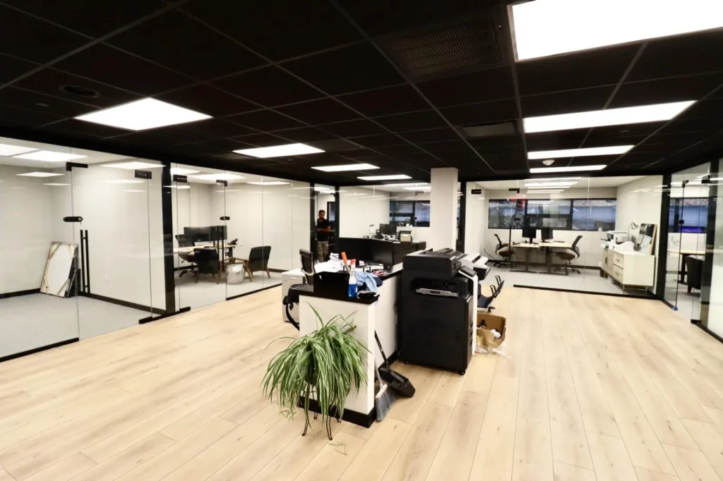 Cornerstone Builders Group in Franklin Lakes – Office Glass Partition