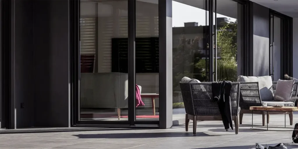 Decorative aluminium windows by Vision Art