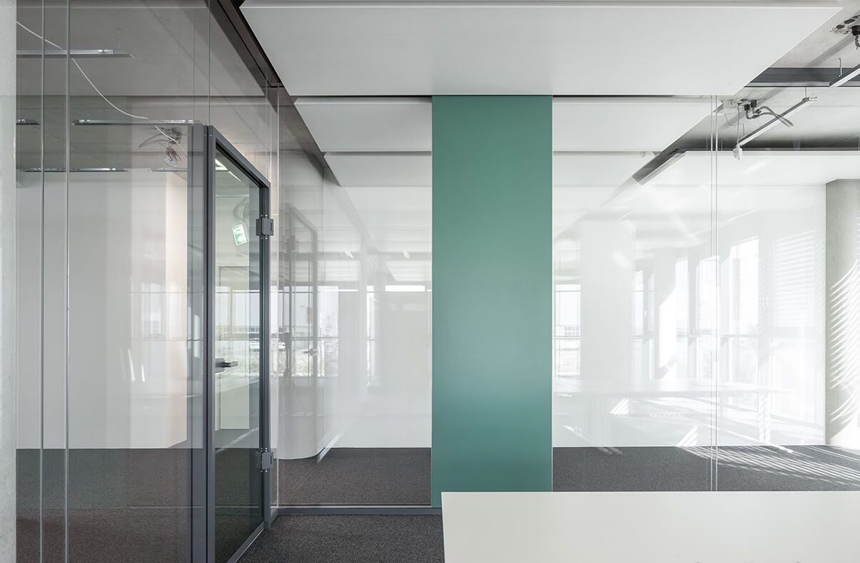 Color Options Can Work For You Glass Partition