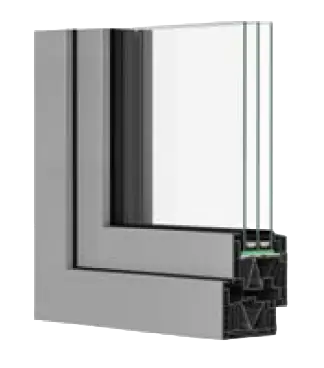 Kaleido double-layer PVC foil finish