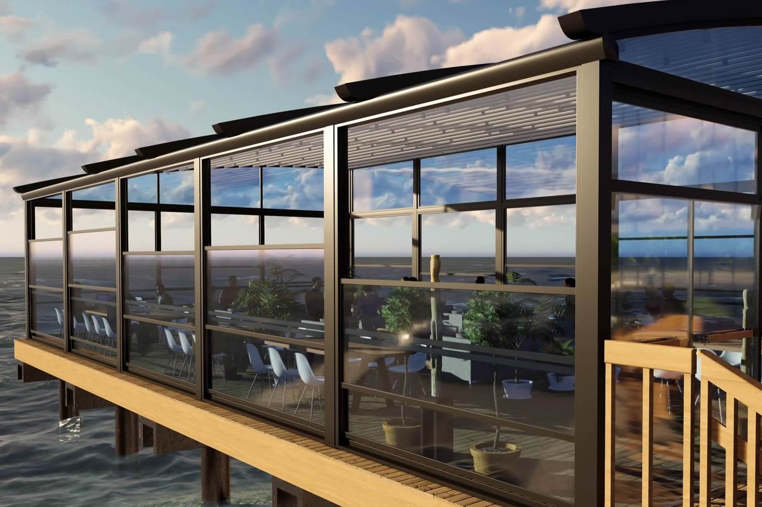 Motorized Blinds Shades, Roofs, Doors, Glass, Windows etc.