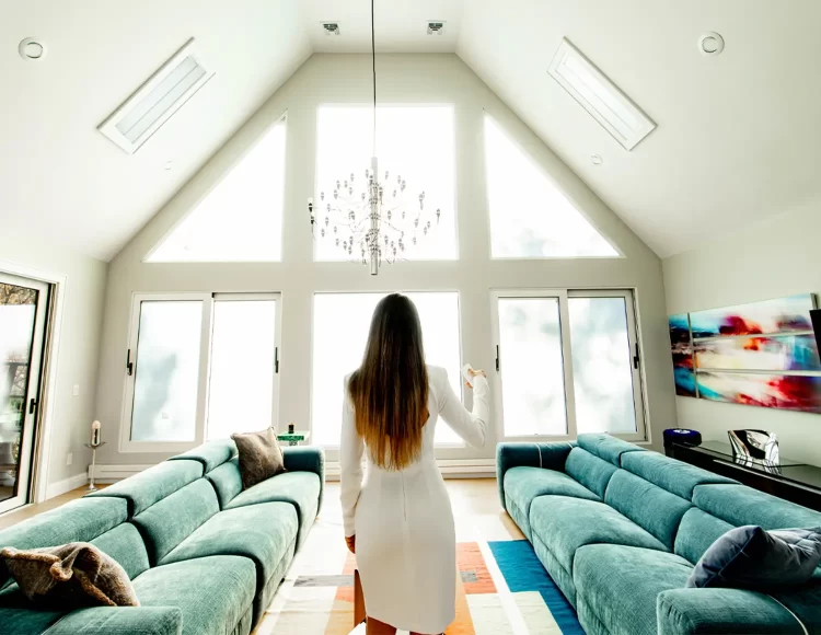 Panoramic aluminium windows