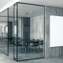 stylish office glass partitions 1