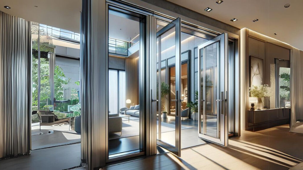 the importance of aluminum doors and windows in office interior architecture 3