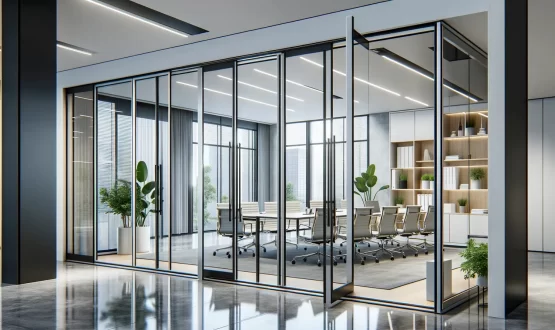 why aluminum bifold doors are the best choice for modern offices